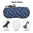 thumbnail image 4 of Picia Cartoon Sharks2 Print Sunglasses Case, Eyeglasses Case Protector Large Glasses Case, Key Lock Case Protective Glasses Holder Eyeglasses Cases, 4 of 8
