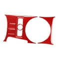 thumbnail image 4 of Pegatinas para la cubierta del panel de la palanca de cambios de la consola central de fibra de carbono (piezas de repuesto) Rojo, 4 of 9