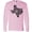 AD-Pink, variant on Inktastic Texas Silhouette Mandala Long Sleeve T-Shirt