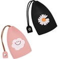 thumbnail image 1 of Yazoeia 2Pcs Cute Key Fob Case, PU Leather Car Key Case Portable Key Pouch Personalized Pull Out Key Bag for Car Keys CJC912-144885, 1 of 6