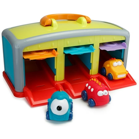 Playkidz Super Durable Monster Garage Monster Vehicle Car Garage