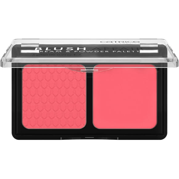 Catrice Palette de Crème et Poudre Blush Affair Crème Éclatante Hautement Pigmentée & Poudre Mate Douce Vegan & Sans Cruauté (010 Fraise Éblouissante)