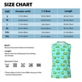 thumbnail image 6 of Haiem Men's Frogs And Aquatic Plants Print Tank Tops Summer Sleeveless Cut Off Workout T-Shirts Fitness Vest Athletic Undershirts-3X-Large, 6 of 8
