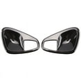 thumbnail image 1 of Adhesivo Embellecedor Cubierta de Cuenco de Manija de la Puerta Interior de Coche para Mercedes Benz Smart 451 Fortwo 2010-2014 Accesorios, Fibra de Carbono, 1 of 5