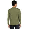 thumbnail image 2 of Sport-Tek ST350LS Long Sleeve PosiCharge Competitor Tee-Olive Drab Green-XL, 2 of 4