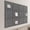Gray, variant on Easy4Home Large Cork Board for Wall 36"x24" Self Adhesive Bulletin Pin Board, 6 Pack Felt Wall Tiles, Gray
