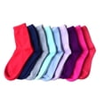 thumbnail image 2 of iMongol Pure Cashmere Women Men Unisex Ankle Short Causal Thick Socks, Smooth Toes and Heel Sewed by Handwork (US 5-10, LakeBlue), 2 of 3