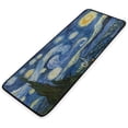 thumbnail image 7 of SKYSONIC 39x20 Inch Area Rug Van Gogh The Starry Night Art Door Mat Washable Non-Slip Throw Floor Carpet, 7 of 7