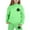 Green, variant on Ediodpoh Outfit for Kids Child Toddler Boys Girls Long Sleeve Solid Warm Hoodie Pullover Tops Pants Kids Outfits Sweat Suit Girls Casual Set Beige 3-4