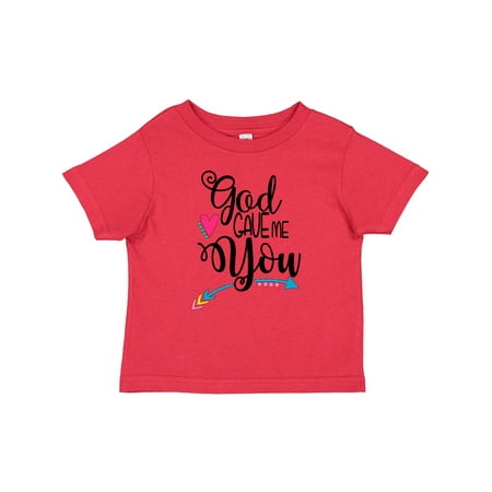 

Inktastic God Gave Me You Arrow and Heart Gift Baby Boy or Baby Girl T-Shirt