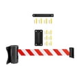 thumbnail image 4 of davian Wall Mount Retractable Belt Wall Mounted Caution Belt Queue Line Divider Multifunctional for Banks Restaurant Malls Corridor 2m, 4 of 8