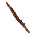 thumbnail image 5 of Wooden Gua Sha Scraping Massage Tool Massage and Relaxing for Body Arms Neck dark brown 31 beads, 5 of 8