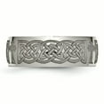 thumbnail image 3 of Titanium 8mm Laser Design Polished Band Size 10, 3 of 3