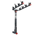 thumbnail image 1 of Allen Sports 2 Inch Lockable Hitch Deluxe 4 Bike Rack with Folding Arms, Black, 1 of 7