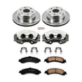 thumbnail image 2 of PowerStop Rear Stock Replacement Brake Pad and Rotor Kit with Calipers Fits: CADILLAC CHEVROLET GMC Select Models KCOE2046, 2 of 5