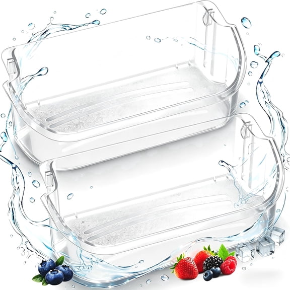 240356402 Refrigerator Door Bin Replacement, 2-Pack Door Shelf Bin Compatible with Frigidaire Refrigerator, Fits LFSS2612TF0 FFSS2615TE0
