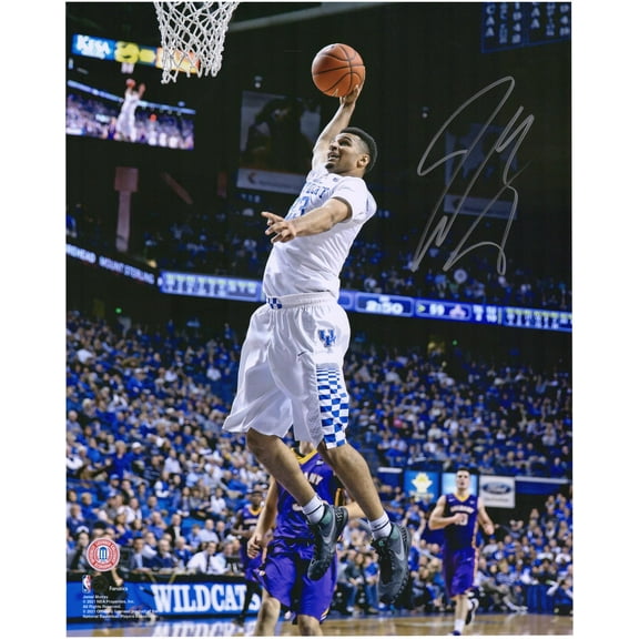 Jamal Murray Kentucky Wildcats Autographed 16" x 20" Dunk in White Photograph - Fanatics Authentic Certified