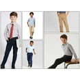 thumbnail image 6 of Boy's Stretch Slim Fit School Uniform Chino Pants, 6 of 7