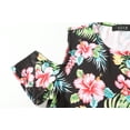 thumbnail image 4 of SSLR Women's T-Shirts Printed Short Sleeve Cold Shoulder Tops, 4 of 6
