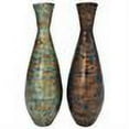 thumbnail image 2 of Woodland Imports Brilliant Lacquer Vase (Set of 2), 2 of 2