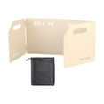 thumbnail image 4 of Almencla Camping Windscreen, Gas Wind Protection, with Carrying Bag, Folding Windshield 4 Plate White, 4 of 8