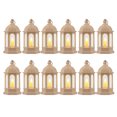 thumbnail image 1 of Vela Sin Velas LED LEDLE Mini Linterna 12 PC Batería Potencia para Decoraciones Halloween Bodas Rojo, 1 of 9