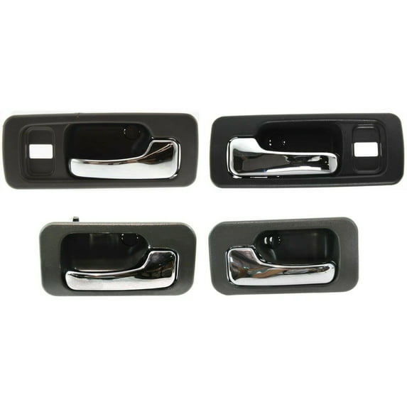 Interior Door Handle For 1990-1993 Honda Accord Front and Rear Left and Right
