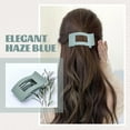 thumbnail image 3 of 8 Pack Flat Hair Clips for Women – Large No-Slip Claw Clips, Strong Hold Square Hair Accessories for Thick & Thin Hair, Cute Hair Clips,Lay Flat Design for Work & Daily Styling (8 Color ), 3 of 8