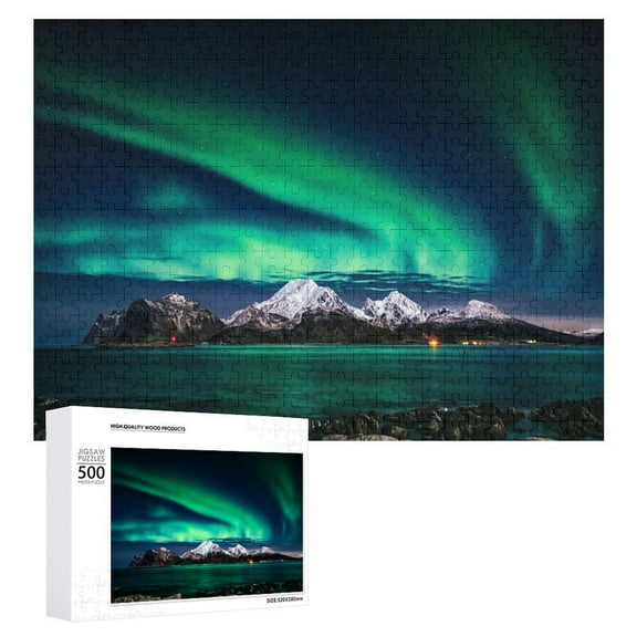 Aurora Jigsaw Puzzles For Adults 500 Pieces And Up, Christmas Anniversary Birthday Puzzle Gift For Women & Men