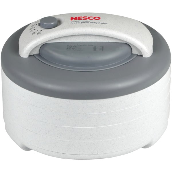 Nesco 500watt Jerky Maker and Food Dehydrator Fd61 (White, Gray