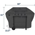 thumbnail image 2 of iCOVER 60in Grill Cover, 600D Heavy Duty Waterproof BBQ Grill Cover, UV Resistant & No Fading, for Weber Char Broil Holland Jenn Air Brinkmann Dyna-Glo, 2 of 5