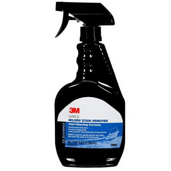 3M Marine Mildew Stain Remover, 09067, 16.9 fl. oz., 6 per case