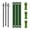 Black A, variant on Tree Stake Kit Heavy Duty Young Trees Supports Against Bad Weather Tree Staking Kit with Ground Stakes 4m Ropes Tree Ties for Leaning Trees