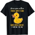 thumbnail image 1 of Once There was A Girl Who Loved Ducks Camiseta, 1 of 2