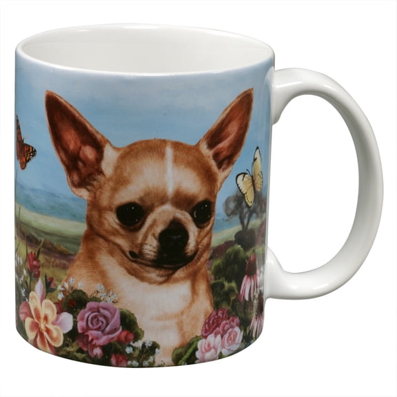 Chihuahua Garden Party Fun Mug