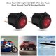thumbnail image 5 of Interruptor Basculante Iluminado Por LED, 2 piezas luz Roja 12 V 24 V Universal 20 A 3 Pines Coche Auto Barco Encendido Apaguado, Interruptor de Palanca 2 Pines Con Led Para,,, 5 of 7