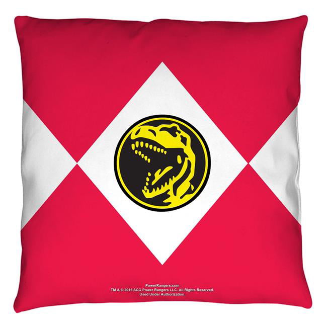 Red Ranger Throw Pillow Power Rangers 
