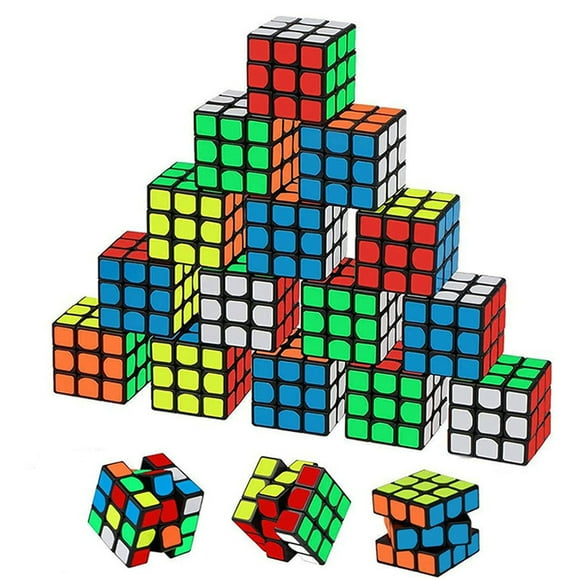 10pcs 3cm Mini Magic Cube Kids Birthday Party Favors for Guests Children Educational Toy Goodie Bag Pinata Filler Christmas Gift