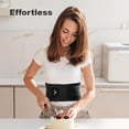 thumbnail image 5 of Faja lumbar ligera AllyFlex Sports® para hombres y mujeres bajo el uniforme, con doble almohadilla lumbar 3D médica para aliviar el dolor lumbar, malla transpirable con estribos ajustables para la ten, 5 of 5