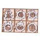 thumbnail image 2 of 12 piezas de adornos para árbol de Navidad, decoración navideña, colgante de madera con diseño de pájaro Estilo B, 2 of 8