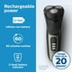 thumbnail image 4 of Philips Norelco CareTouch, afeitadora eléctrica recargable en seco y húmedo con recortador emergente para hombres calvos con piel y cuero cabelludo sensibles, S3242/90, 4 of 5