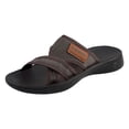 thumbnail image 6 of Rokment Womens Orthopedic Mesh Athletic Walking Slippers Walking Slip on Sandals Beach Vacation Lightweight Breathable Wide Width Memory Foam Slides for Indoor Outdoor Coffee Size 9, 6 of 7
