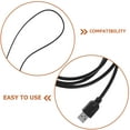 thumbnail image 3 of PAMINGONO Audio Adapter Cable Keyboard Connection Cables Black Metal with Compatibility for Performance 1Set, 3 of 8