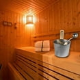 thumbnail image 3 of Barril de cubo de sauna de aluminio duradero de 5 para interior, exterior 4L B Zulema cubo de sauna, 3 of 6