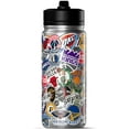 thumbnail image 3 of Hydrapeak x NBA Officially Licensed All Team Sticker Print 20 oz Insulated Water Bottle with Straw Lid and Handle (Current), 3 of 6