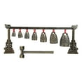 thumbnail image 2 of 7 Decorated Bells Chinese Meditation Gong Instrument for Mindfulness Practice, 2 of 10
