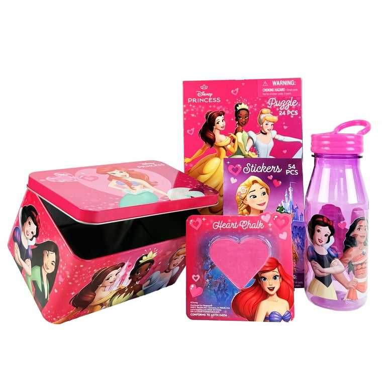Disney Princess Valentines Tin Gift Set - Walmart.com