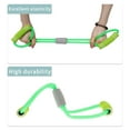 thumbnail image 2 of Unique Bargains 8-Shaped Resistance Band, Figure 8 Exercise Bands, 8 Word Elastic, Expander Elastic Muscle Training for Women Men for Yoga Gym Green, 2 of 7