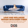 thumbnail image 7 of DGS Pet Products Chill Kuzzi FIR Blanket Large Grey 40" x 50" x 0.5", 7 of 7