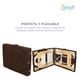 thumbnail image 2 of Cama de Masaje Onof  MB-001 Portatil SPA Profesional - Chocolate, 2 of 7